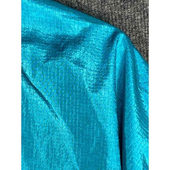 Vintage Louis Garneau Windbreaker Jacket Nylon 80's Baggy Blue Purple Womens S - Picture 10 of 14